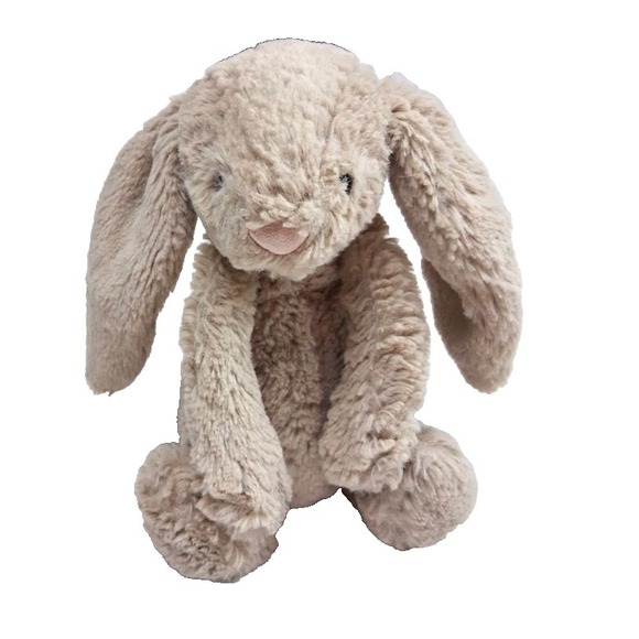 Jellycat Other - 7" Jellycat Small Bashful Bunny Tan Brown Plush Rabbit Mini Stuffed Animal Lovey